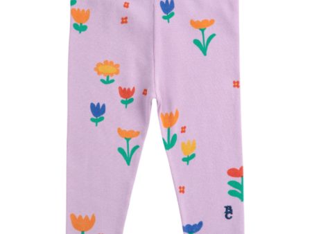 Bobo Choses Lavender Garden Party All Över Leggings on Sale