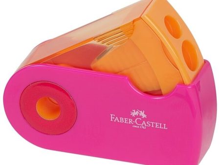 Faber Castell Double Hole Blyantspidser Pink Sale