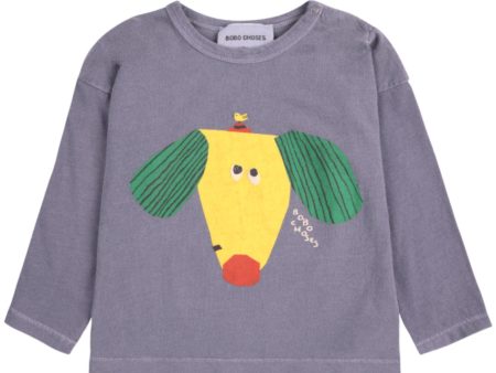 Bobo Choses Navy Blue Happy Dog Blus Online