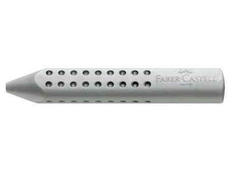 Faber Castell Grip 2001 Viskelæderpen Sølv Online Sale