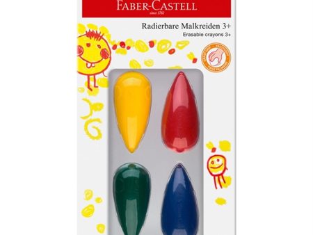 Faber Castell Kridt 4 Farver For Sale