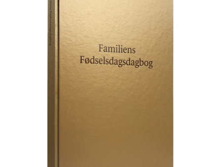 Familiens Fødselsdagsdagbog For Discount