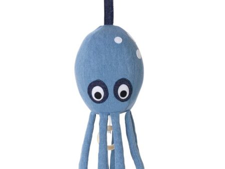 Ferm Living Music Mobile Octopus Denim For Sale