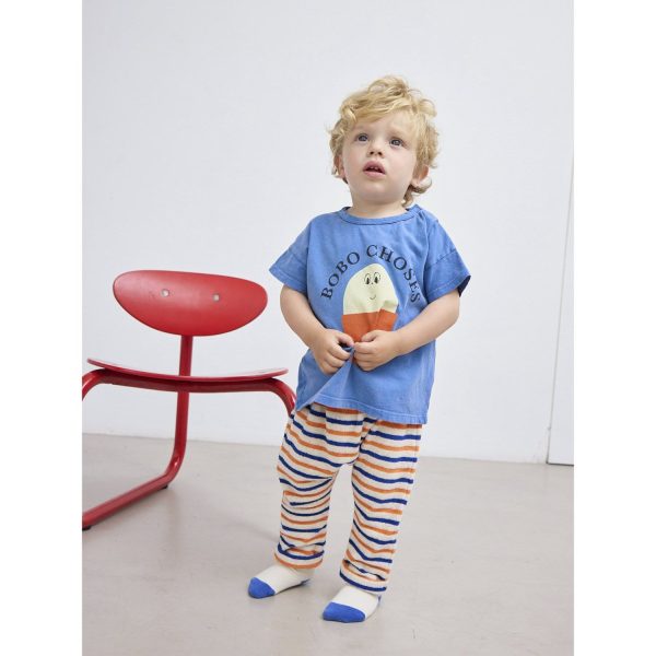 Bobo Choses Blue Morning Egg T-Shirt Fashion