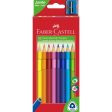 Faber Castell Jumbo 10 Trekants Farveblyanter Discount