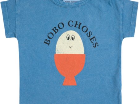 Bobo Choses Blue Morning Egg T-Shirt Fashion