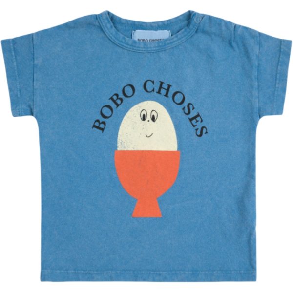 Bobo Choses Blue Morning Egg T-Shirt Fashion