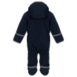 Ver de Terre Doubleface Babysuit Fleece Navy Mocca For Sale