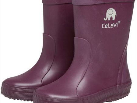 CeLaVi Basic Gummistøvler Blackberry Sale