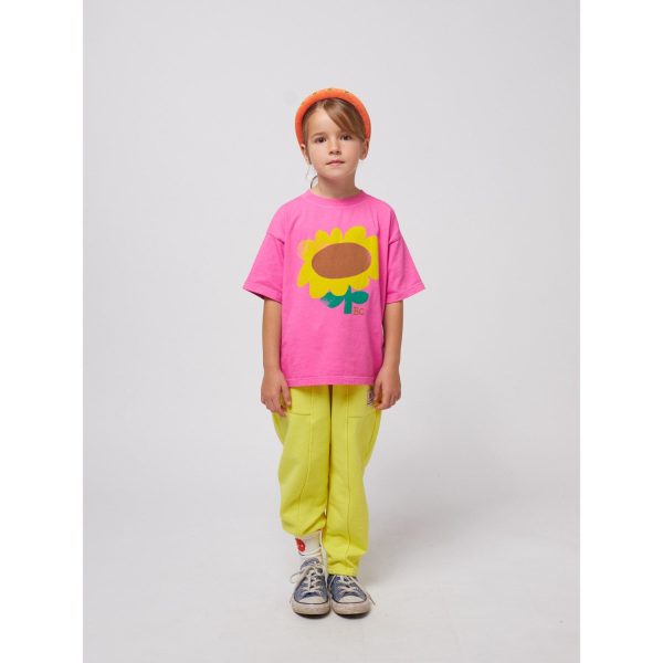 Bobo Choses Fuchsia Sunflower T-Shirt Online