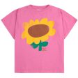 Bobo Choses Fuchsia Sunflower T-Shirt Online