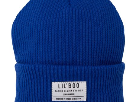 Lil  Boo Hygge Beanie - Bright Blue Sale