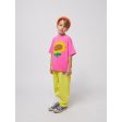 Bobo Choses Fuchsia Sunflower T-Shirt Online