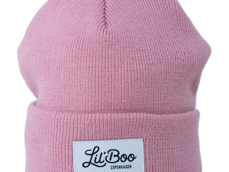 Lil  Boo Lil  Boo Classic Beanie - Dusty Pink Discount