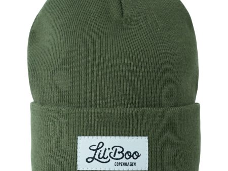 Lil  Boo Lil  Boo Classic Beanie - Olive Online